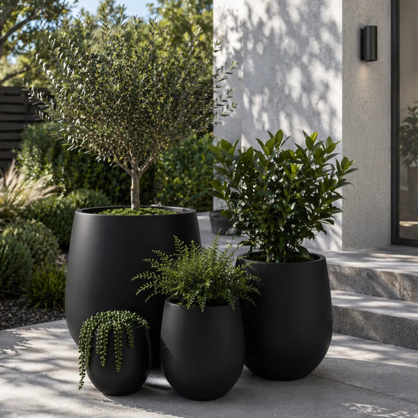 Luxury Teardrop Balloon Planter Set of 4 | Premium Pot Range - image 1