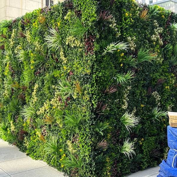 Evergreen Rainforest Recycled Green Wall 1m x 1m - UVTEX Certified UV Resistant - image 12