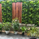 Luxury Verdant Fern Vertical Garden Green Wall Panel 1m x 1m – SGS UV Resistant - Designer Vertical Gardens artificial vertical garden melbourne artificial vertical garden plants