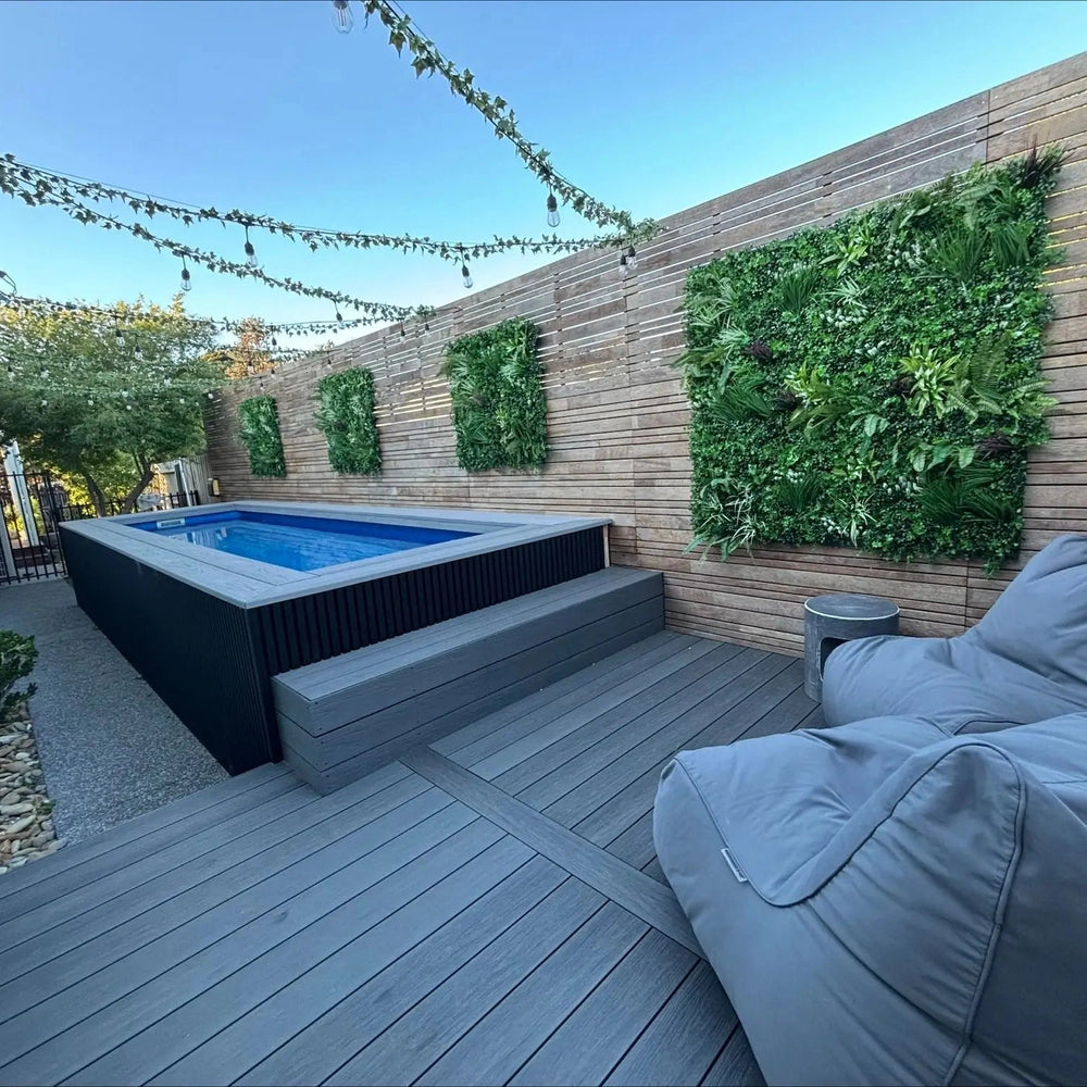 Luxury Vista Green Vertical Garden Green Wall Panel 1m x 1m – SGS UV Resistant — gallery image 29