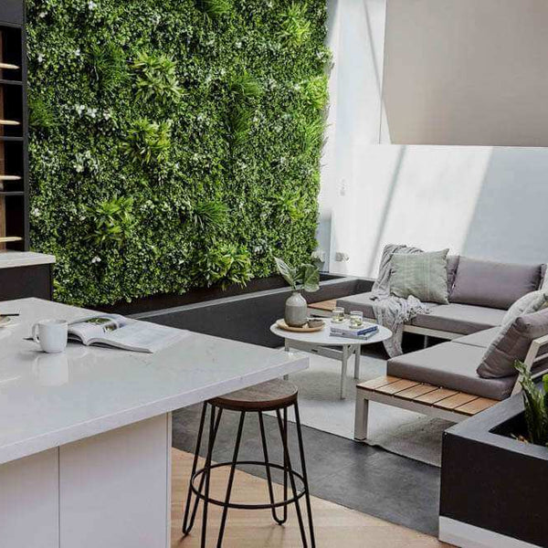 Luxury White Lily Vertical Garden Green Wall Panel 1m x 1m – SGS UV Resistant - image 37