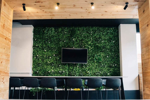 Luxury White Lily Vertical Garden Green Wall Panel 1m x 1m – SGS UV Resistant — gallery image 39