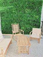 Luxury White Lily Vertical Garden Green Wall Panel 1m x 1m – SGS UV Resistant - Designer Vertical Gardens artificial garden wall plants artificial green wall australia