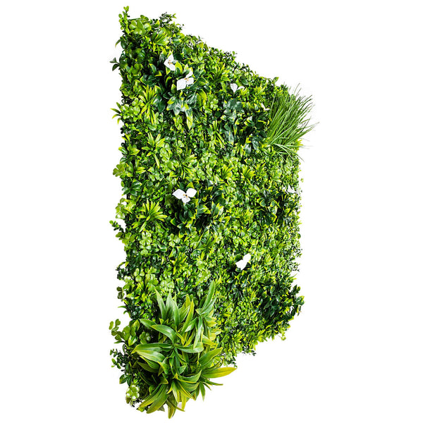 Luxury White Lily Vertical Garden Green Wall Panel 1m x 1m – SGS UV Resistant — gallery image 30