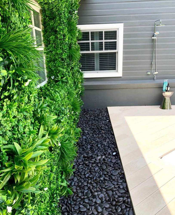 Luxury White Lily Vertical Garden Green Wall Panel 1m x 1m – SGS UV Resistant — gallery image 36