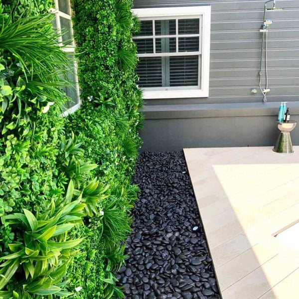 Luxury White Lily Vertical Garden Green Wall Panel 1m x 1m – SGS UV Resistant - image 36