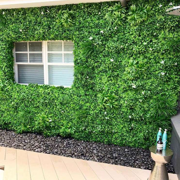 Luxury White Lily Vertical Garden Green Wall Panel 1m x 1m – SGS UV Resistant - image 38