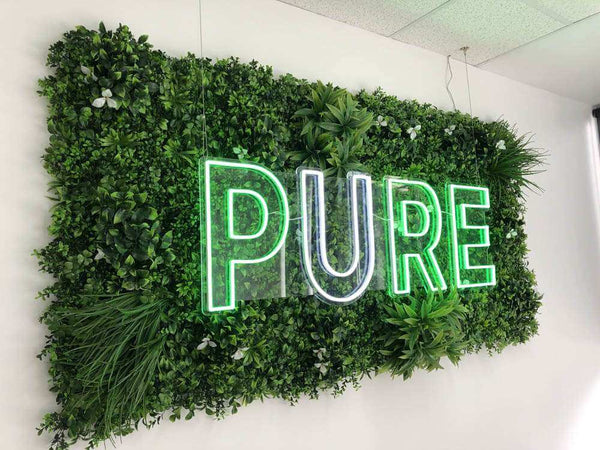 Luxury White Lily Vertical Garden Green Wall Panel 1m x 1m – SGS UV Resistant — gallery image 41