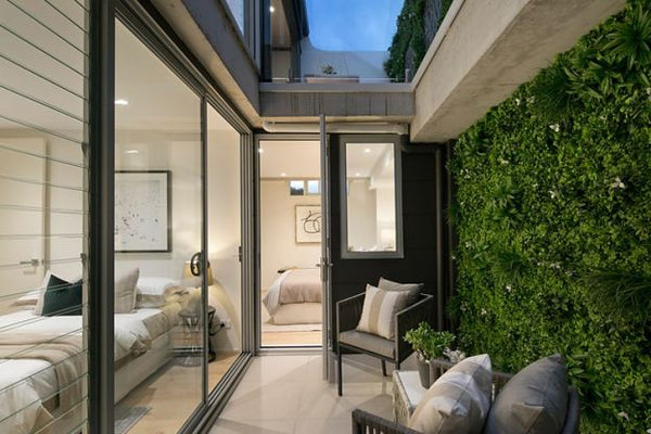 Luxury White Lily Vertical Garden Green Wall Panel 1m x 1m – SGS UV Resistant — gallery image 34