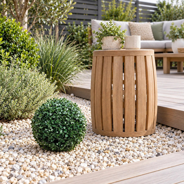 Medium Boxwood Topiary Ball UV Resistant 28cm — gallery image 7