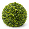 Artificial Boxwood Topiary Ball 28cm - UV Resistant Mixed Green Foliage