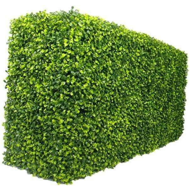 Mixed English Boxwood Portable Hedge 1m x 50cm - UVTEX Certified UV Resistant - Designer Vertical Gardens artificial garden wall plants artificial green wall australia