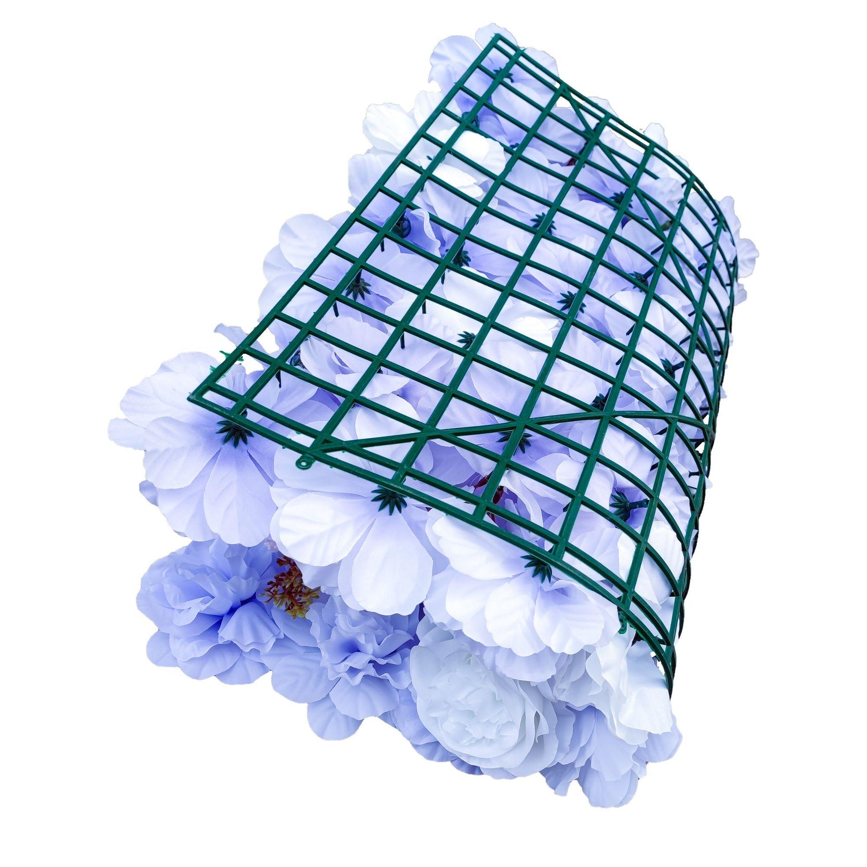 Mixed Lilac Artificial Flower Wall Backdrop Panel 40cm x 60cm – UV Resistant - Designer Vertical Gardens artificial flower backdrop artificial flower wall panel