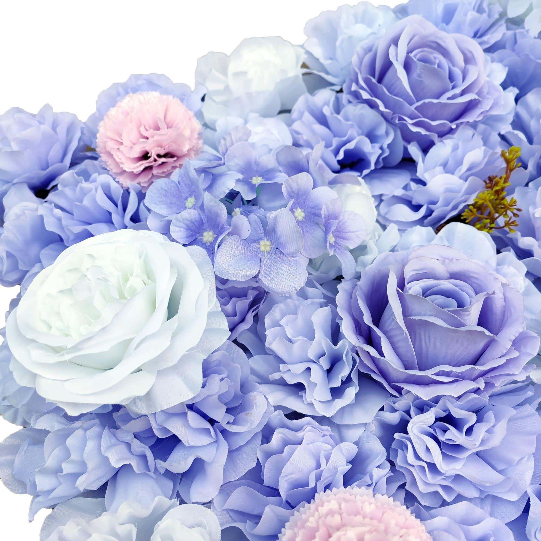 Mixed Lilac Artificial Flower Wall Backdrop Panel 40cm x 60cm – UV Resistant - Designer Vertical Gardens artificial flower backdrop artificial flower wall panel