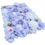 Mixed Lilac Artificial Flower Wall Backdrop Panel 40cm x 60cm – UV Resistant - Designer Vertical Gardens artificial flower backdrop artificial flower wall panel