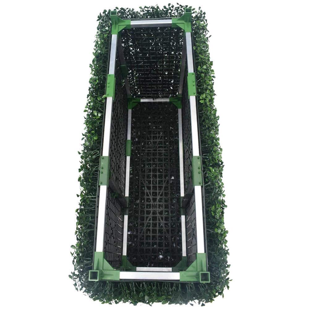 Portable Boxwood Hedge 100cm x 75cm - UVTEX Certified UV Resistant - Designer Vertical Gardens artificial garden wall plants artificial green wall australia
