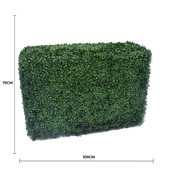 Portable Boxwood Hedge 100cm x 75cm - UVTEX Certified UV Resistant - image 5