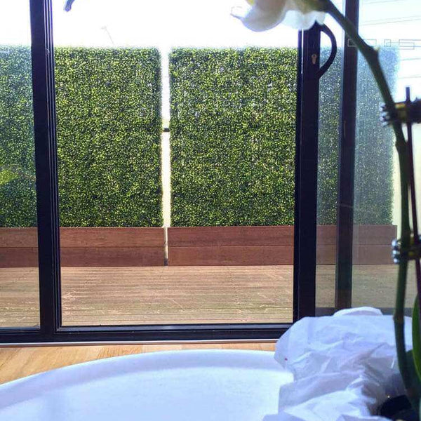 Portable Light Boxwood Hedge 1m x 1m - UVTEX Certified UV Resistant - image 12