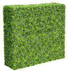 Portable Light Boxwood Hedge 1m x 1m - UVTEX Certified UV Resistant - Designer Vertical Gardens artificial garden wall plants artificial green wall australia