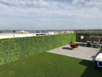 Portable Light Boxwood Hedge 1m x 1m - UVTEX Certified UV Resistant - Designer Vertical Gardens artificial garden wall plants artificial green wall australia