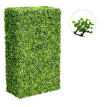 Portable Mixed Boxwood Hedge 2m x 1m - UVTEX Certified UV Resistant - Designer Vertical Gardens artificial garden wall plants artificial green wall australia