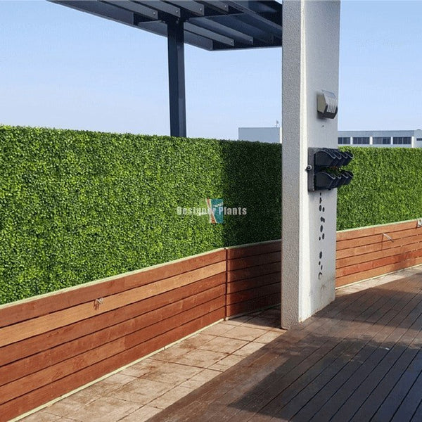 Portable Mixed Boxwood Hedge 2m x 1m - UVTEX Certified UV Resistant - image 12