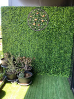 Portable Mixed Boxwood Hedge 2m x 1m - UVTEX Certified UV Resistant - Designer Vertical Gardens artificial garden wall plants artificial green wall australia