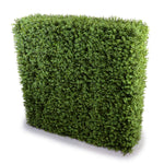 Square artificial bush on a white background