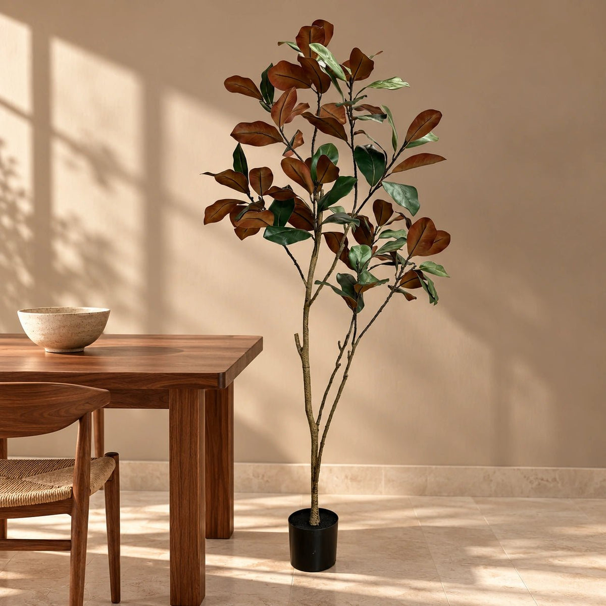 Potted Artificial 180cm Magnolia Tree - Designer Vertical Gardens Artificial tree Artificial Trees