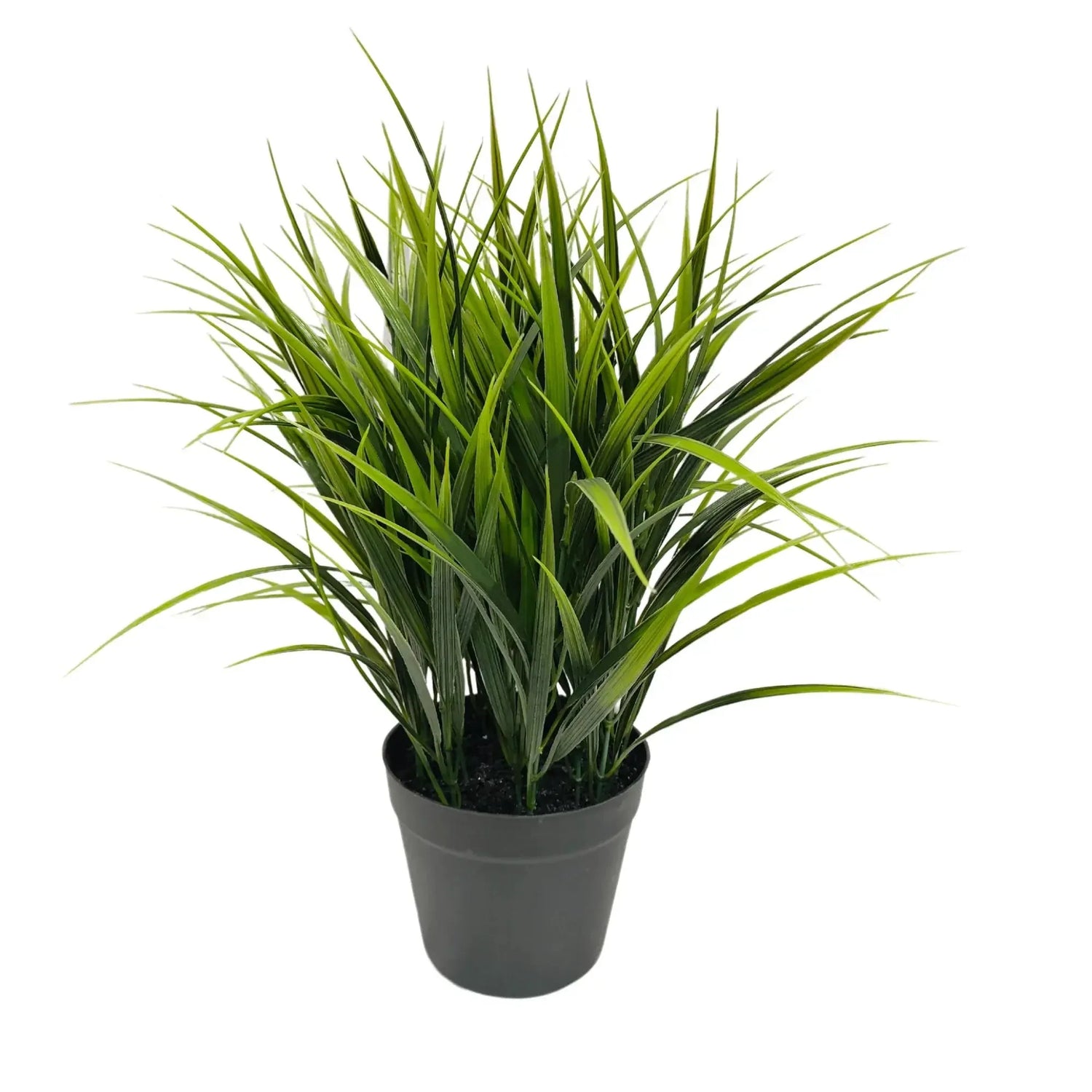 Potted Artificial Grass Plant Dense Green Grass UV Resistant 38cm - Designer Vertical Gardens artificial green wall sydney artificial vertical garden melbourne