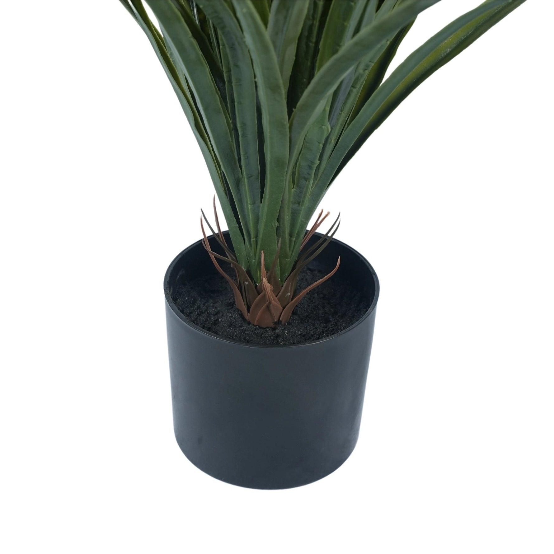 Potted Artificial Long Grass (Yucca Grass) 75cm UV Resistant - Designer Vertical Gardens Artificial Trees Dracena & Artificial Yucca