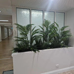 Potted Bushy Artificial Areca Palm Tree 120cm - Designer Vertical Gardens Articial Trees Artificial Trees