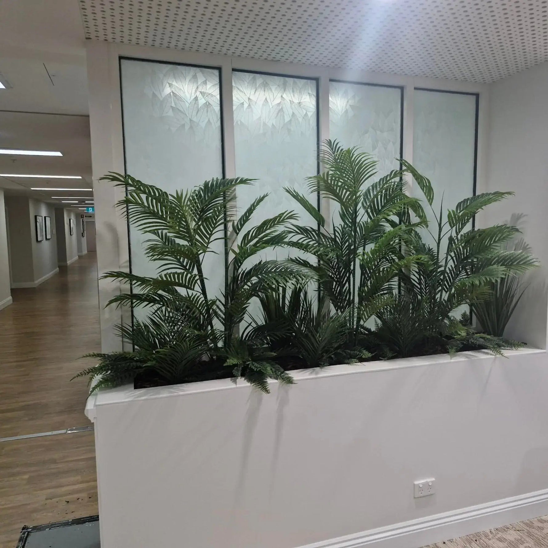 Potted Bushy Artificial Areca Palm Tree 120cm - Designer Vertical Gardens Articial Trees Artificial Trees
