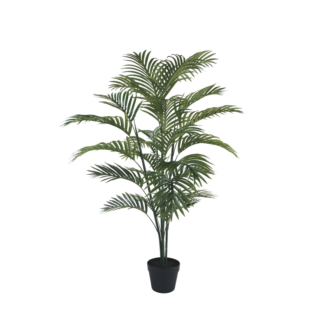 Potted Bushy Artificial Areca Palm Tree 120cm - Designer Vertical Gardens Articial Trees Artificial Trees