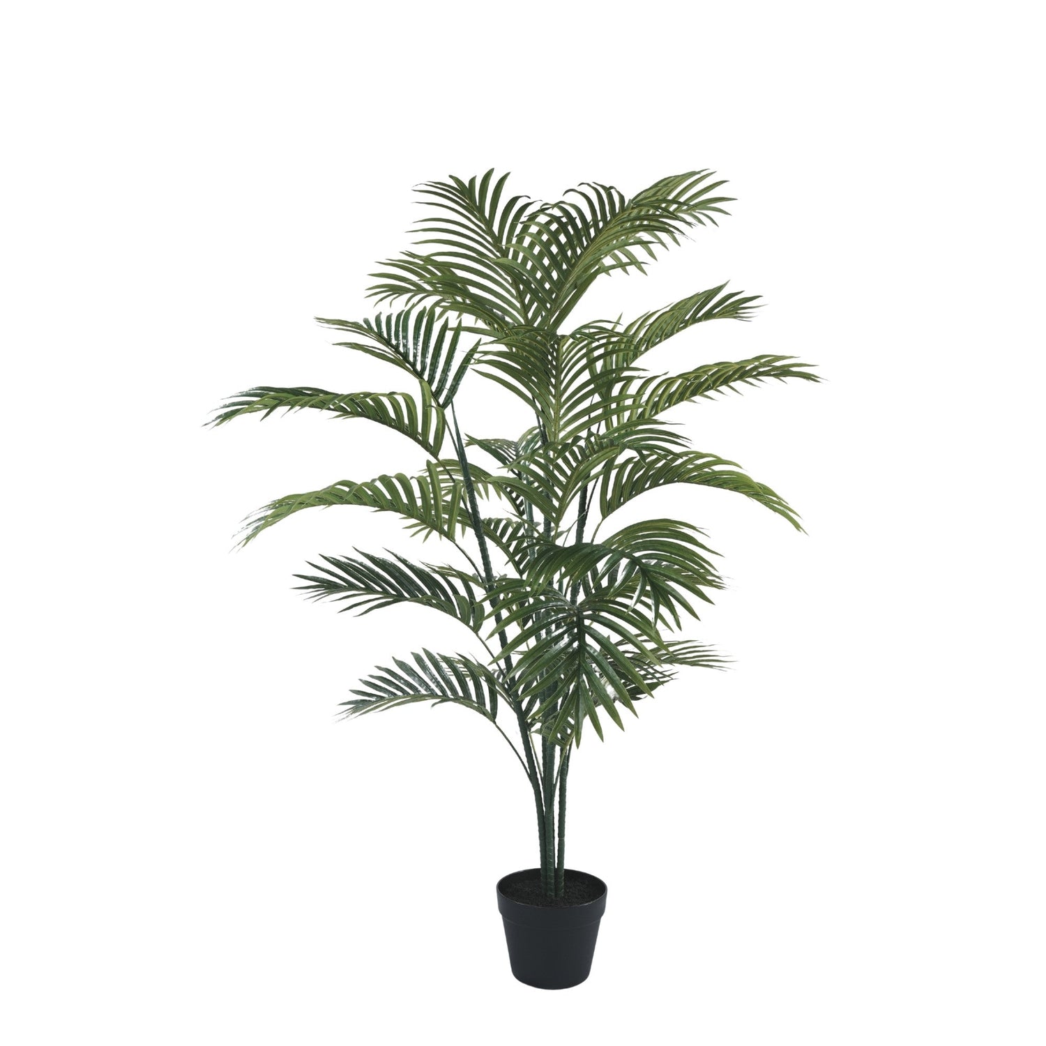 Potted Bushy Artificial Areca Palm Tree 120cm - Designer Vertical Gardens Articial Trees Artificial Trees
