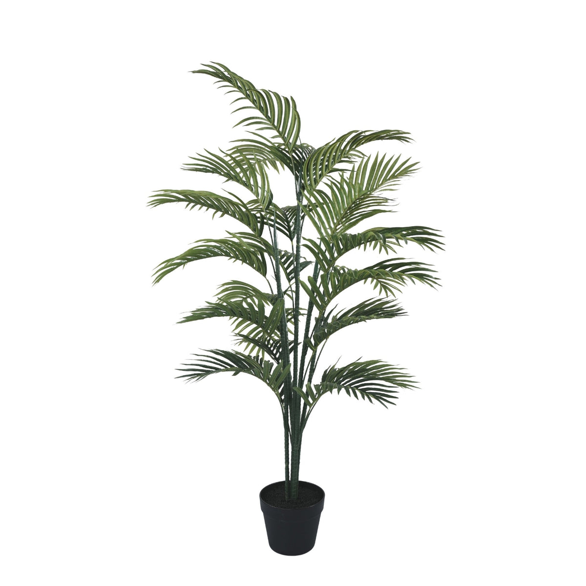 Potted Bushy Artificial Areca Palm Tree 120cm - Designer Vertical Gardens Articial Trees Artificial Trees