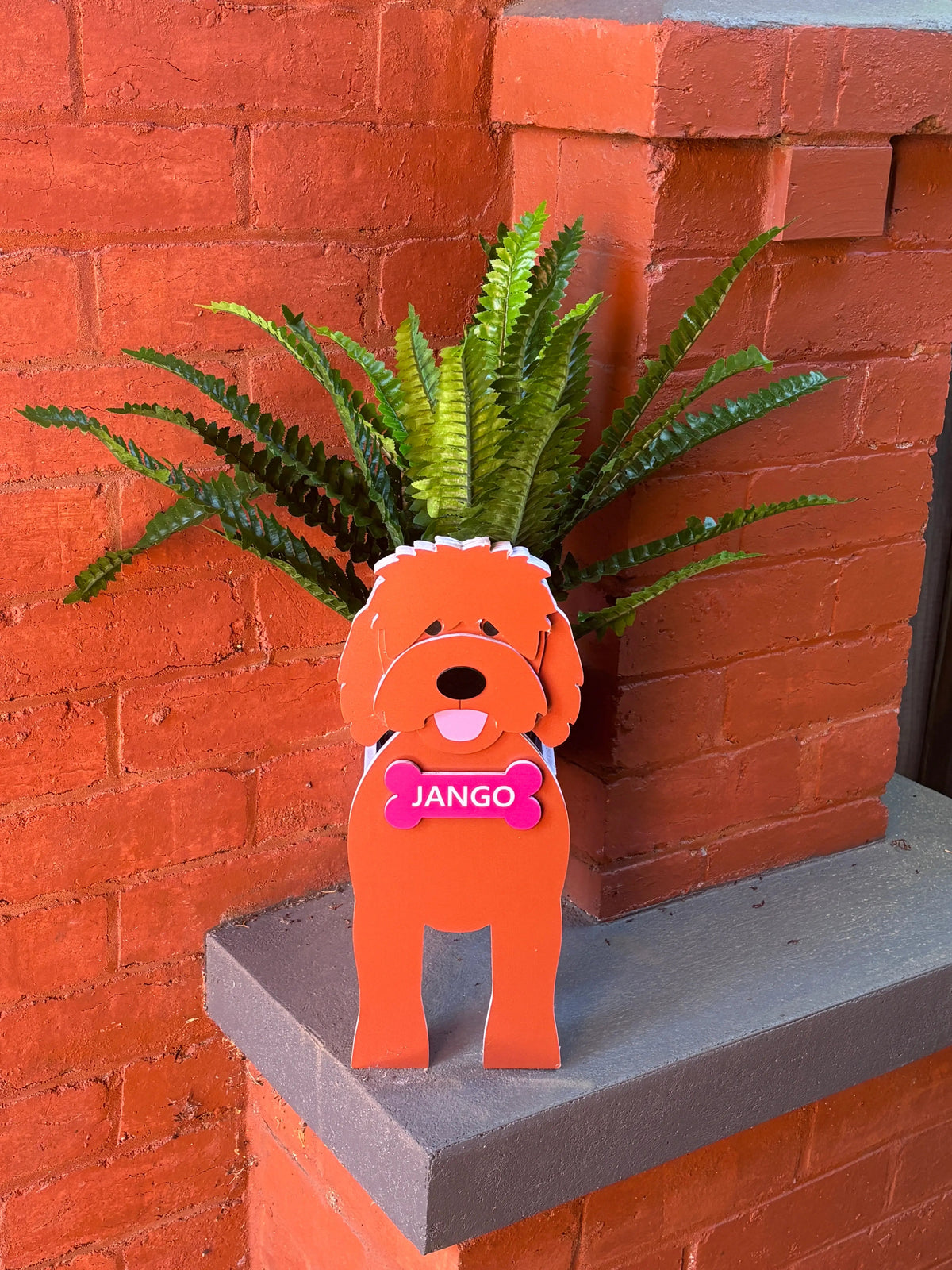 Potted Natural Green Artificial Boston Fern (50cm high 70cm wide) - Designer Vertical Gardens Artificial Shrubs and Small plants Office and House plants