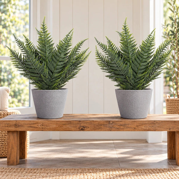 Premium Artificial Australian Fern UV Resistant 50cm — gallery image 8