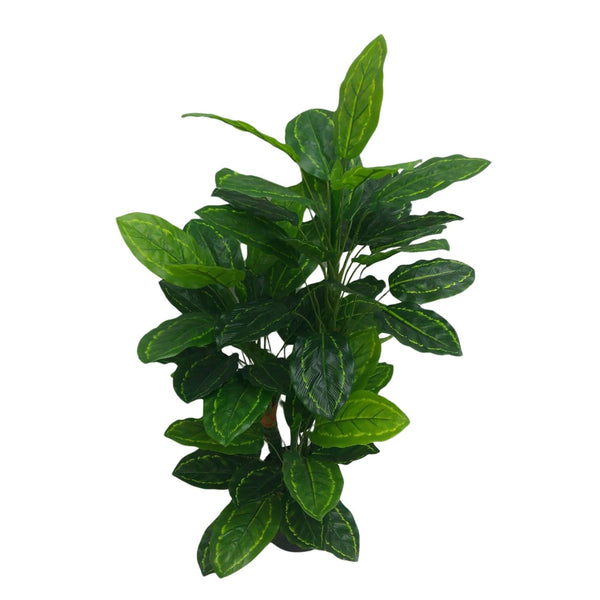 Premium Artificial Cordyline Fructicosa Green / Ti Plant 90cm — gallery image 3