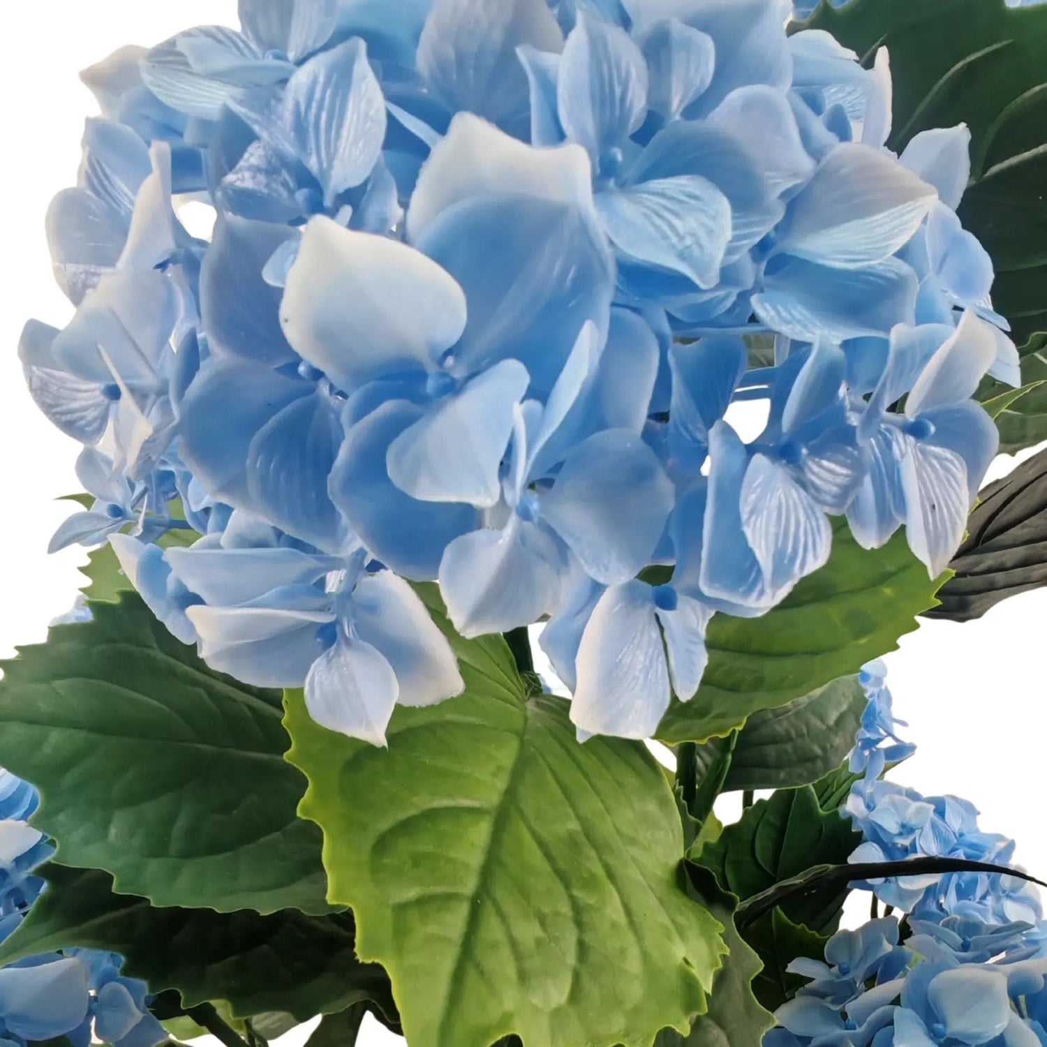 Premium Artificial Flowering Blue Hydrangea Tree 90cm UV Resistant - Designer Vertical Gardens Flowering plants Hydrangea