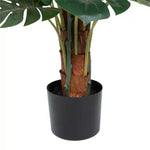 Premium Artificial Monstera Deliciosa Tree 100cm - Designer Vertical Gardens artificial shrubs Artificial Shrubs and Small plants
