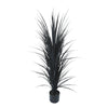 Artificial Black Yucca Grass 115cm - UV Resistant Premium Potted Plant