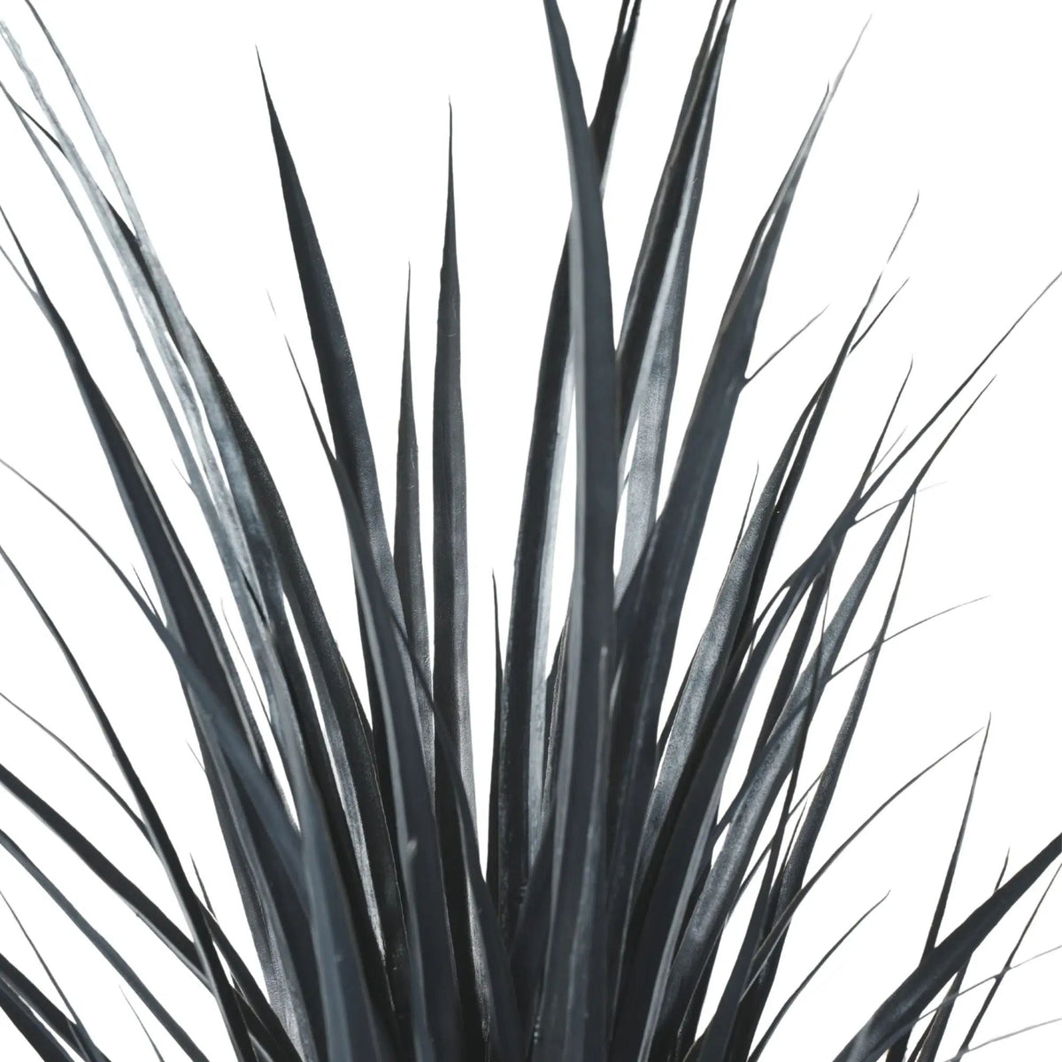 Premium Black Potted Artificial Long Grass (Yucca Grass) 115cm UV Resistant - Designer Vertical Gardens Dracena & Artificial Yucca