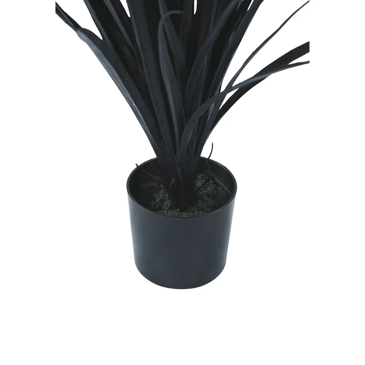 Premium Black Potted Artificial Long Grass (Yucca Grass) 75cm UV Resistant - Designer Vertical Gardens Dracena & Artificial Yucca