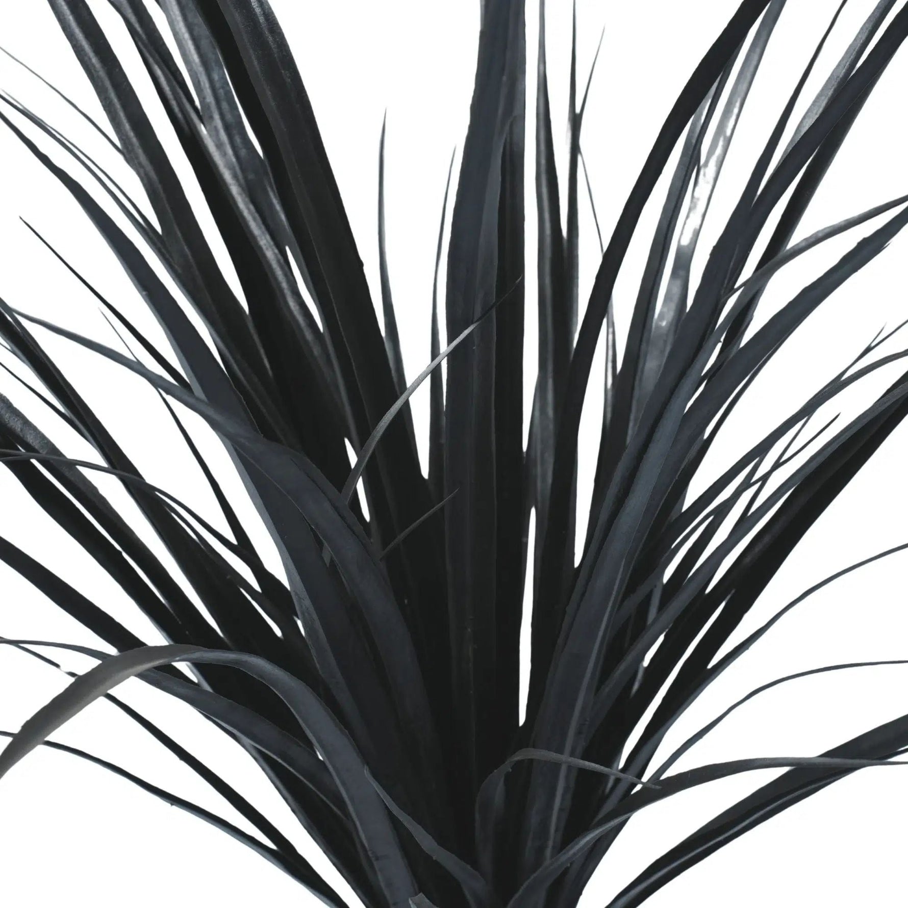 Premium Black Potted Artificial Long Grass (Yucca Grass) 75cm UV Resistant - Designer Vertical Gardens Dracena & Artificial Yucca
