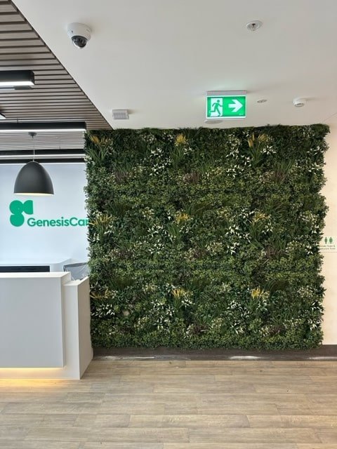 Luxury Green Forest Vertical Garden Green Wall Panel 1m x 1m – SGS UV Resistant & Fire Rated — gallery image