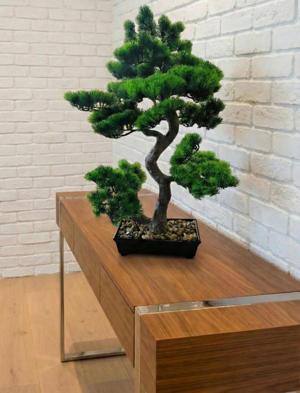 Artificial Bonsai Tree 70cm x 45cm - Premium Handmade Potted Plant — gallery image 7