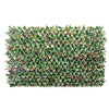 Artificial Photinia Hedge Trellis 2m x 1m - UV Resistant Expandable Privacy Screen
