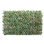 Premium Photinia Leaf Artificial Hedge Extendable Trellis / Screen 2 Meter By 1 Meter UV Resistant (PVC) – New Arrival January - Designer Vertical Gardens expandable trellis Pre - built artificial greenwall