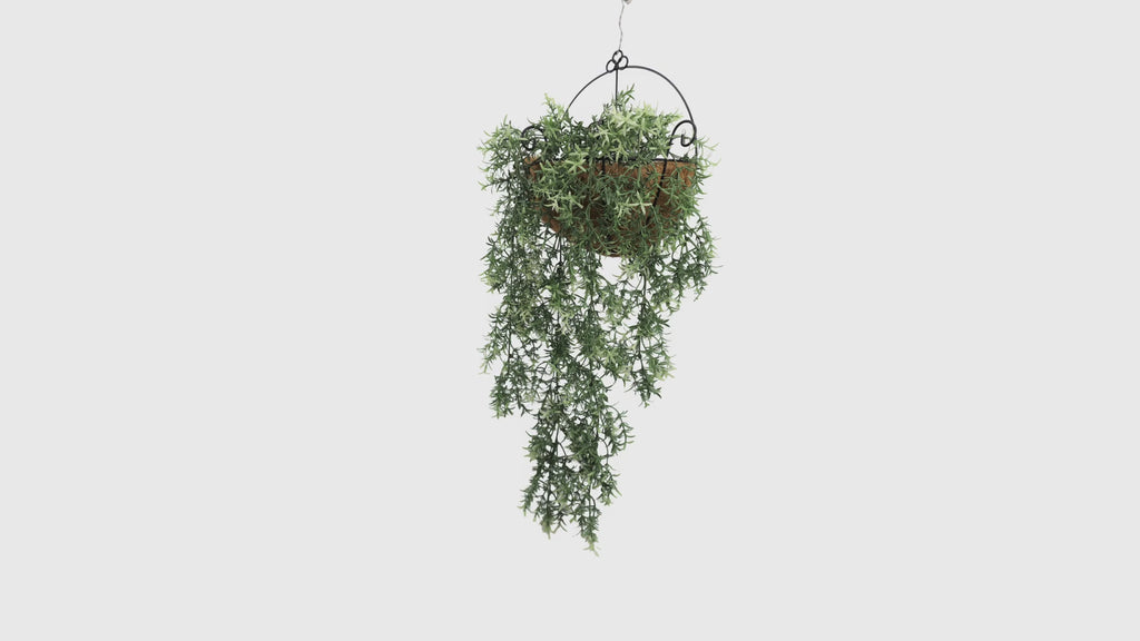 Artificial Cascading Jasmine Vine measuring 20cm x 76cm, featuring realistic trailing foliage that creates a lush, natural greenery effect. UV-resistant and fire-safe for durable indoor and outdoor use in commercial spaces, event décor, vertical gardens, and maintenance-free plant displays.